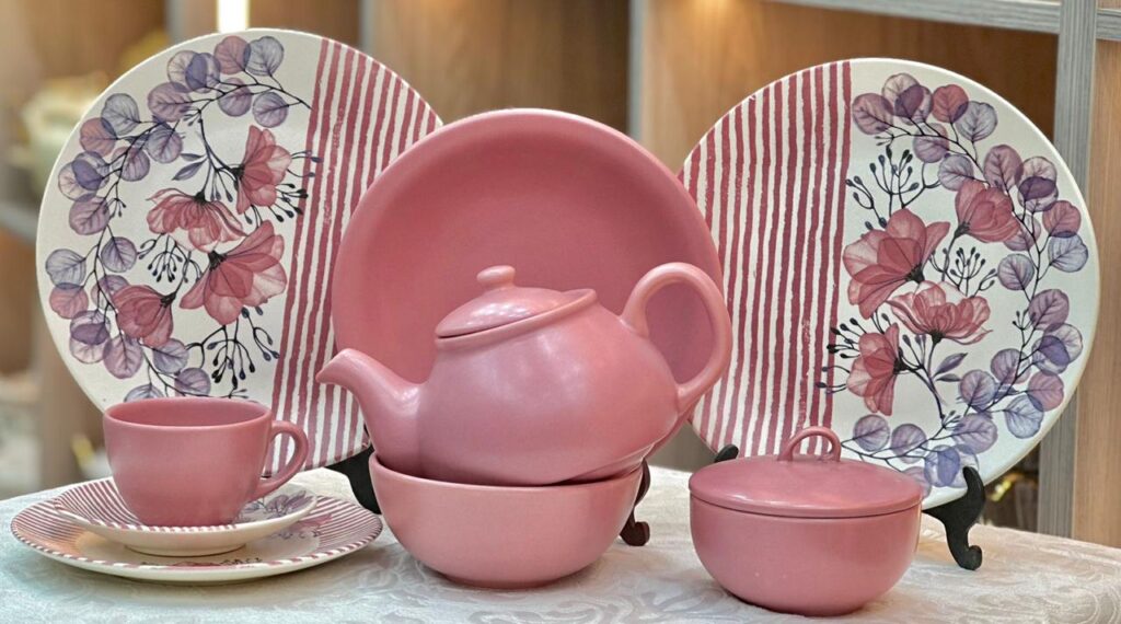 طقم عشاء اكسفورد بورسلين تركي 45 ق