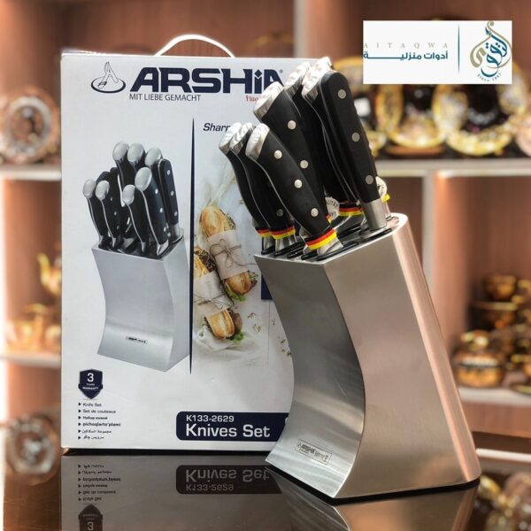 طقم سكاكين استانلس ارشا الماني 10 ق