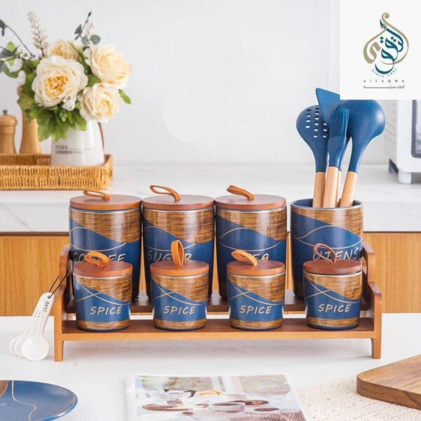 طقم توابل بورسلين 16 ق