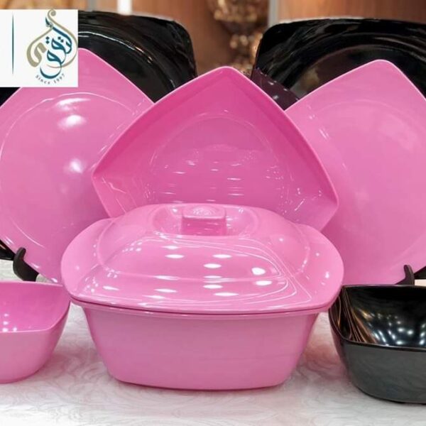 طقم ميلامين ماليزي الوان 38 ق