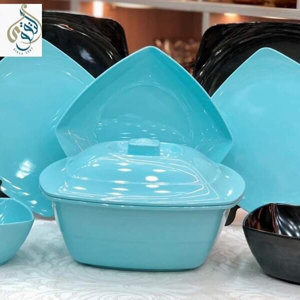 طقم ميلامين ماليزي الوان 38 ق