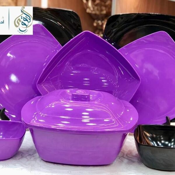 طقم ميلامين ماليزي الوان 38 ق