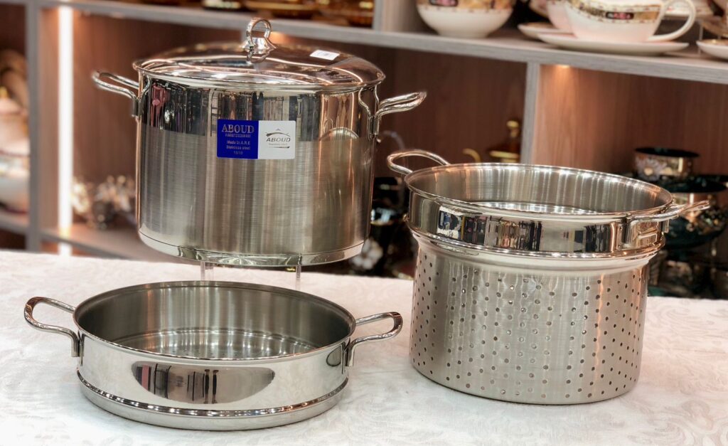 حله مكرونه استانلس مصري مقاس 26