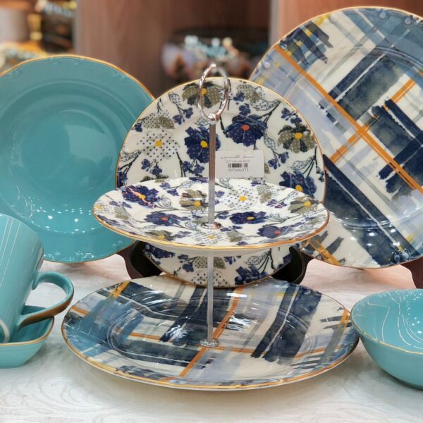 طقم عشاء بورسلين تركي 43 قطعه