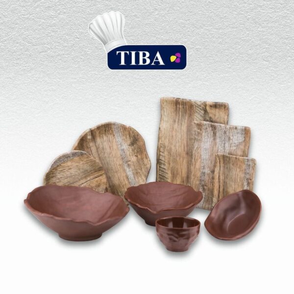 طقم ميلامين مدور تركي 35 قطعه