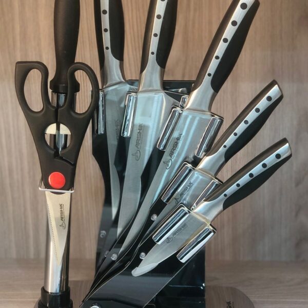 طقم سكاكين استانلس ارشا كوبي 8 قطع