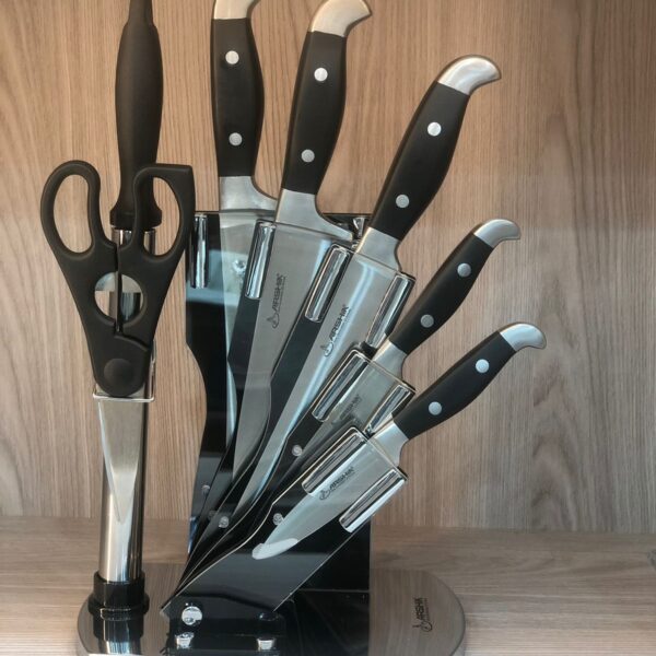 طقم سكاكين استانلس ارشا كوبي 8 قطع