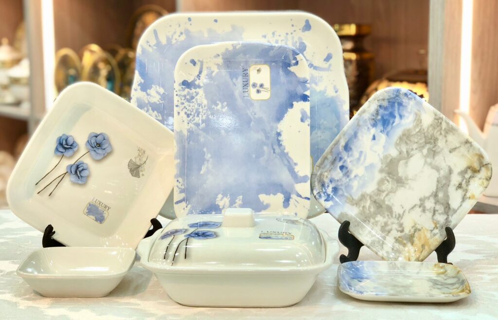 طقم ميلامين ماليزي 38 قطعه