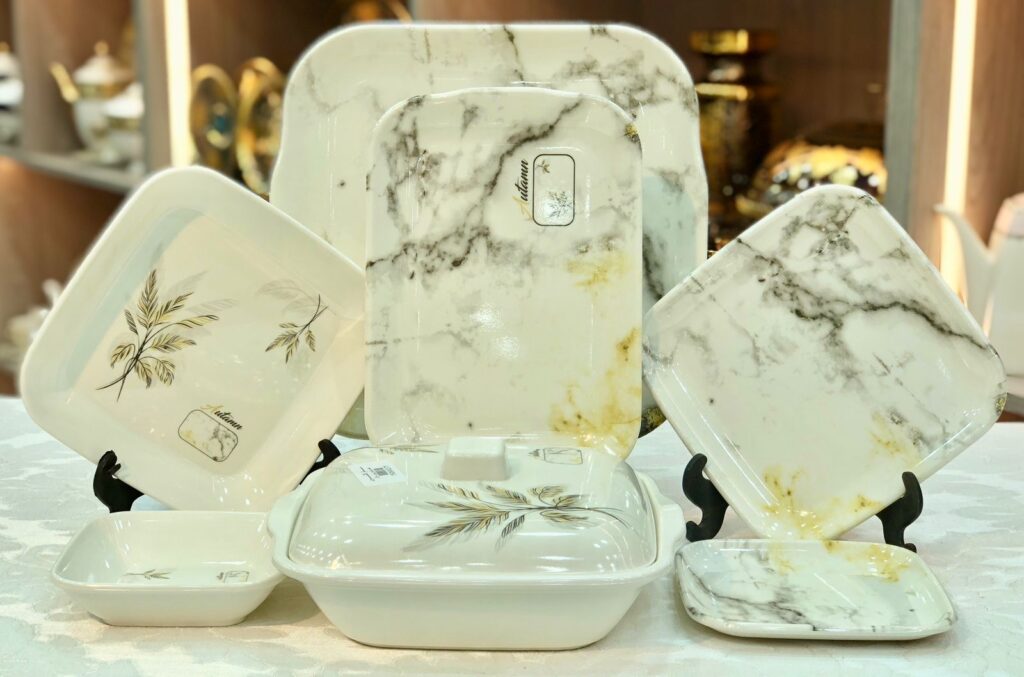 طقم ميلامين ماليزي 38 قطعه