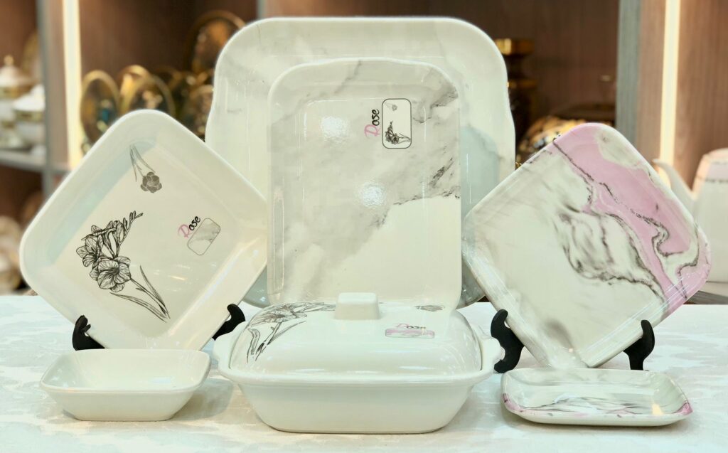 طقم ميلامين ماليزي 38 قطعه