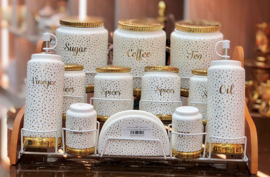 طقم توابل بورسلين 12قطعه