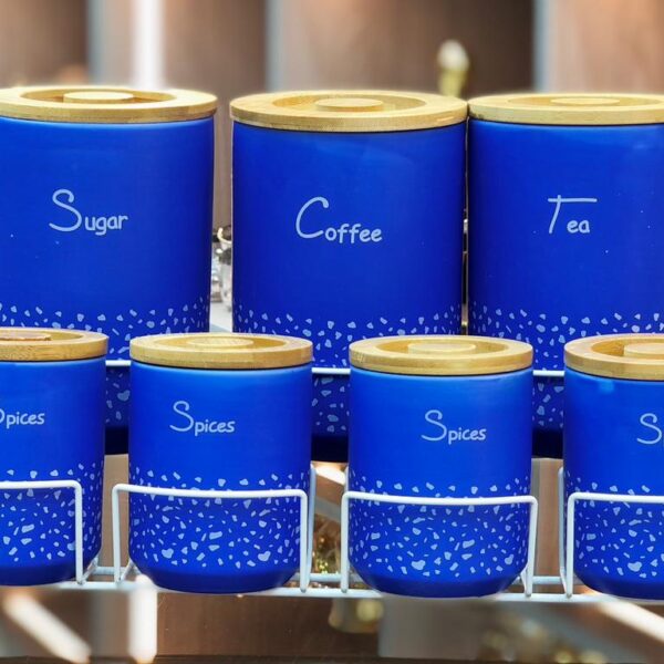 طقم توابل بورسيلين 7 قطع