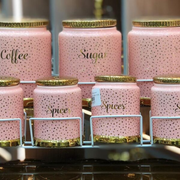 طقم توابل بورسيلين 7 قطع