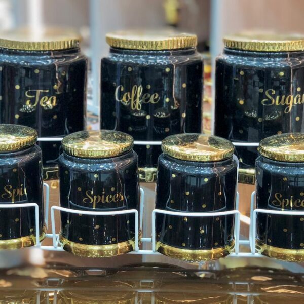 طقم توابل بورسلين 7 قطع