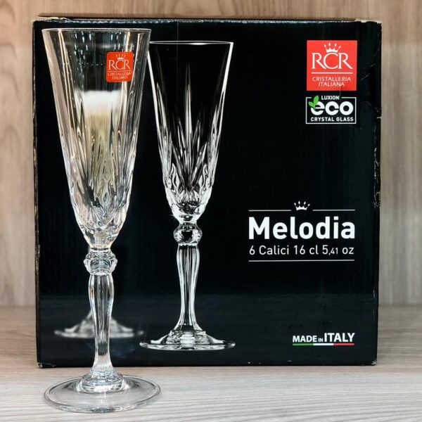 طقم كاسات كريستال ايطالي 6 قطع