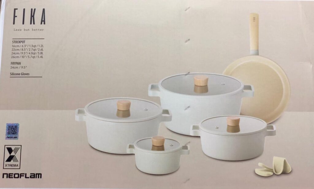 طقم حلل نيوفلام كوري 11 قطعه