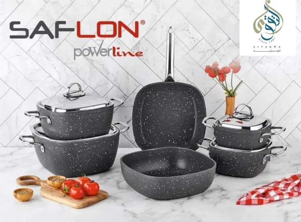 طقم حلل جرانيت سافلون تركي 10 قطع