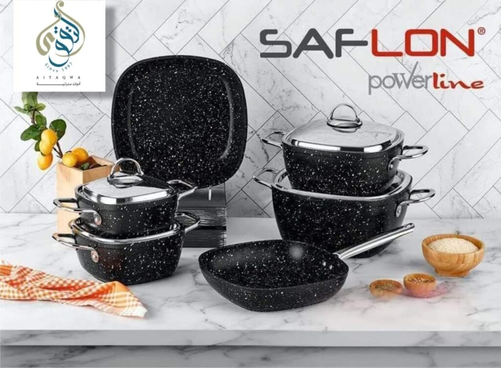 طقم حلل جرانيت سافلون تركي 10 قطع