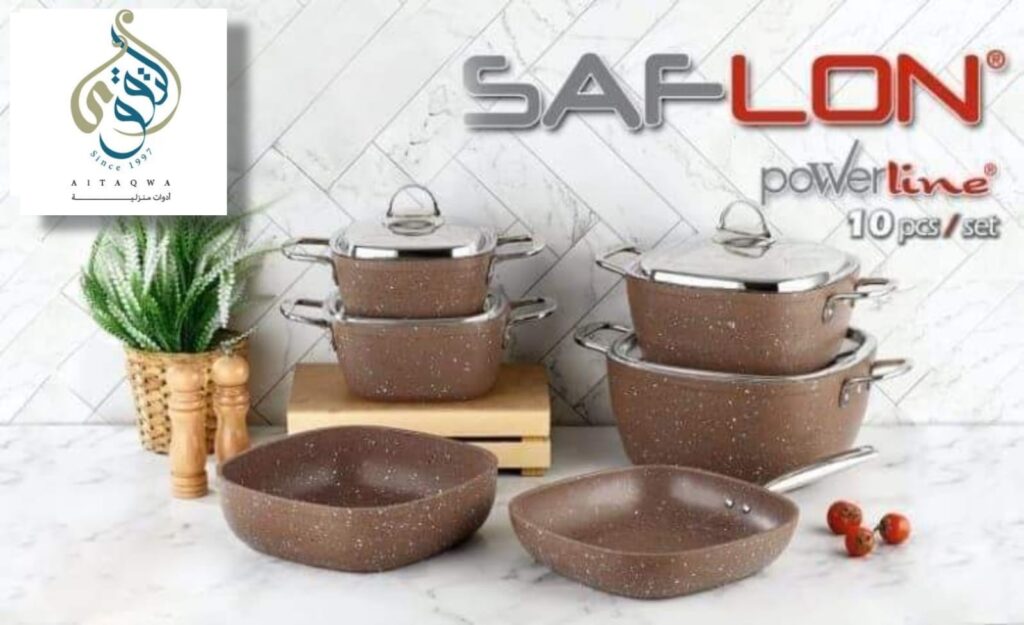 طقم حلل جرانيت سافلون تركي 10 قطع