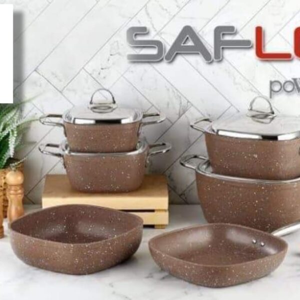 طقم حلل جرانيت سافلون تركي 10 قطع