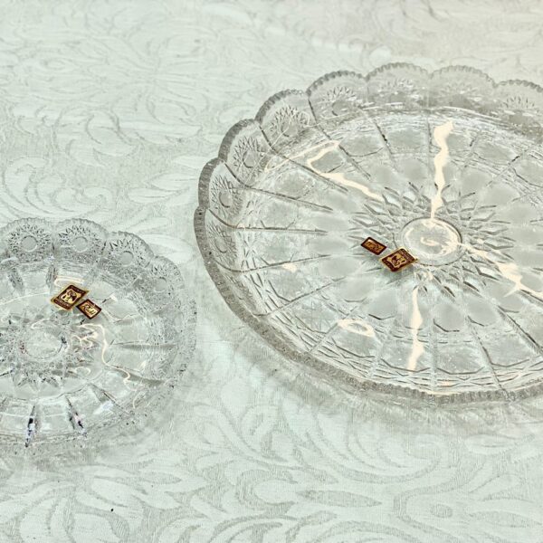 طقم تقديم جاتوه كريستال بوهيمي 7 قطع