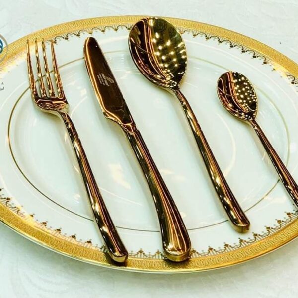 طقم معالق تركي استانلس 24 قطعه