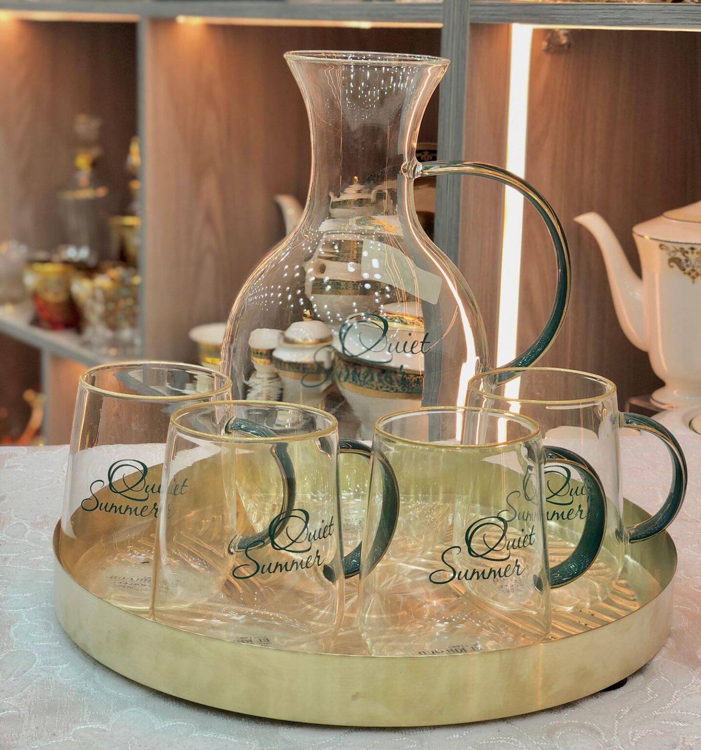 طقم شربات دبل جلاس 6 قطع