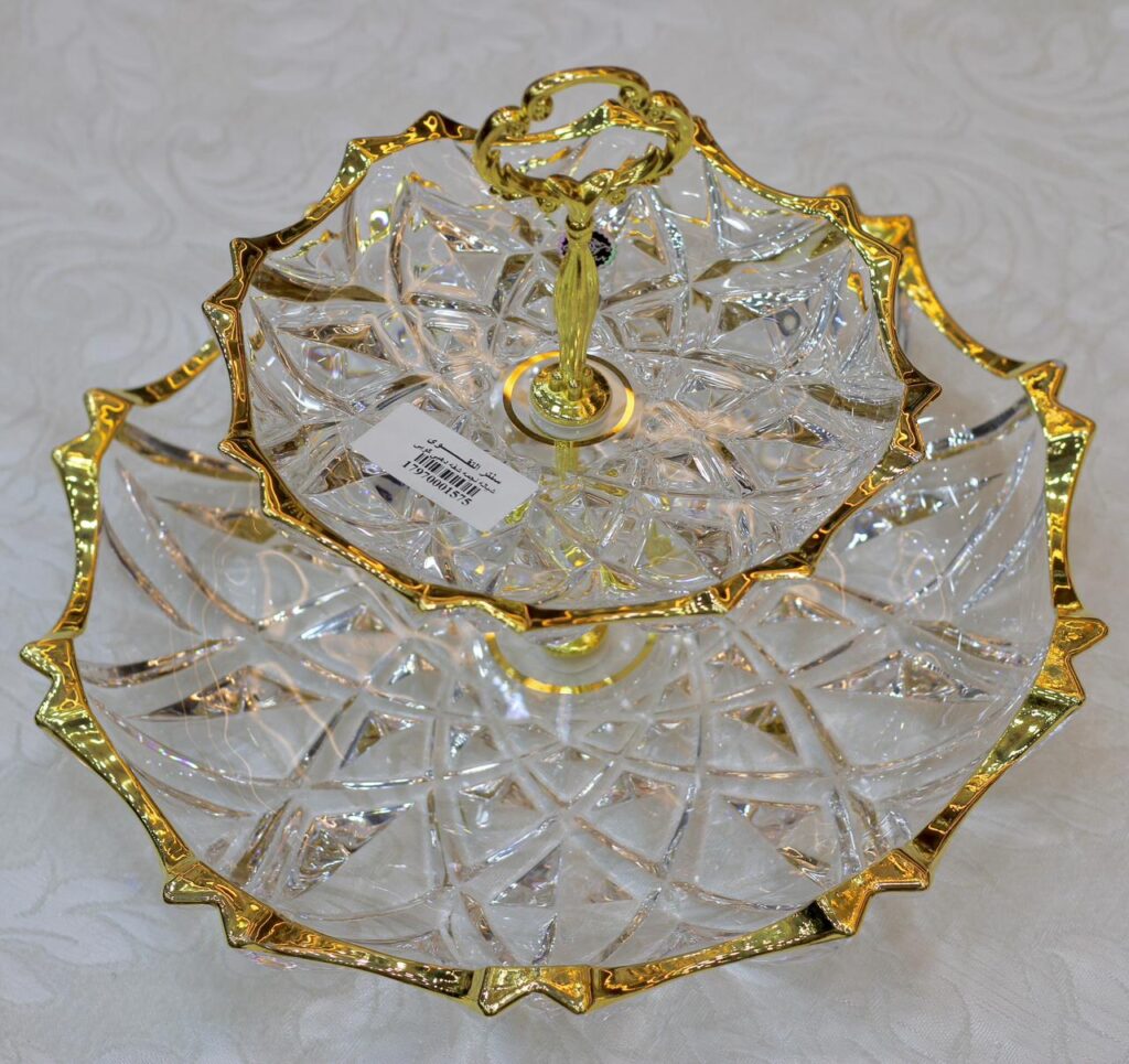 طقم شياله كريستال كوبي ٢ دور