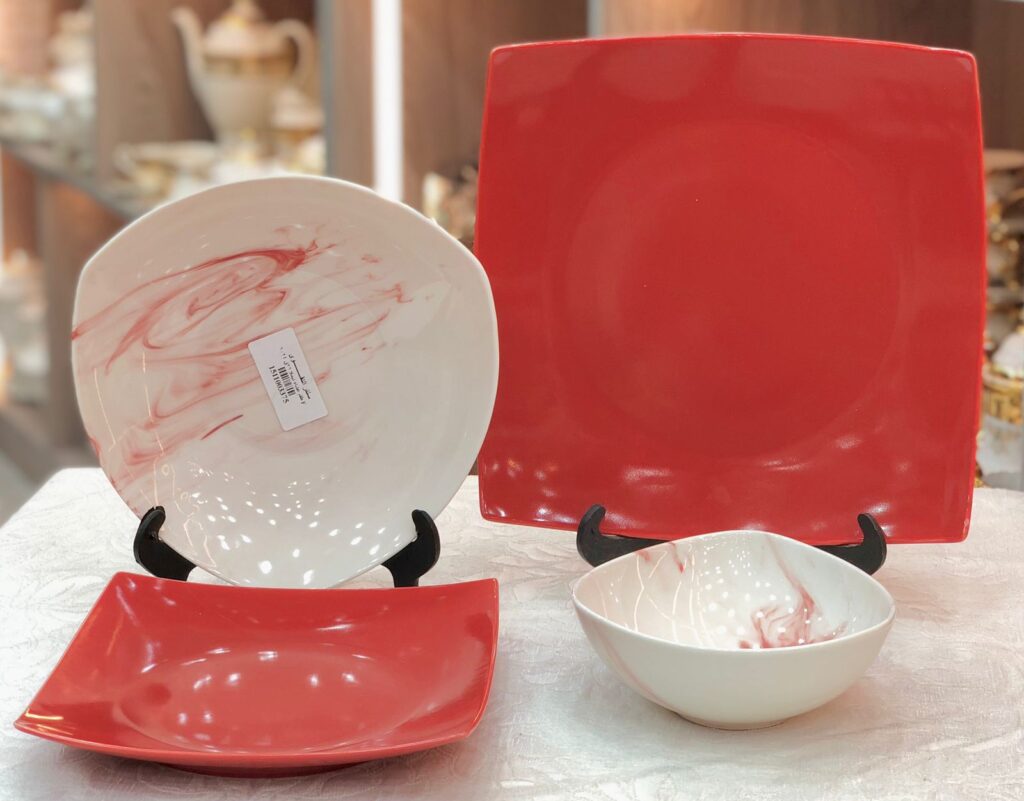 طقم عشاء بورسلين 26 قطعه