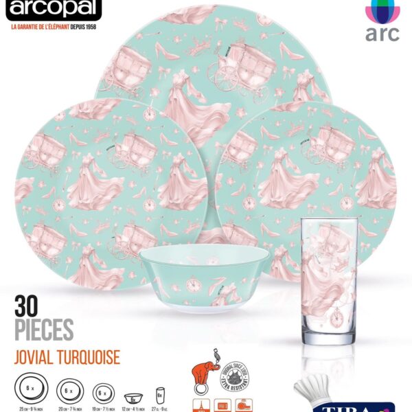 طقم اركوبيركس طيبه 30 قطعه