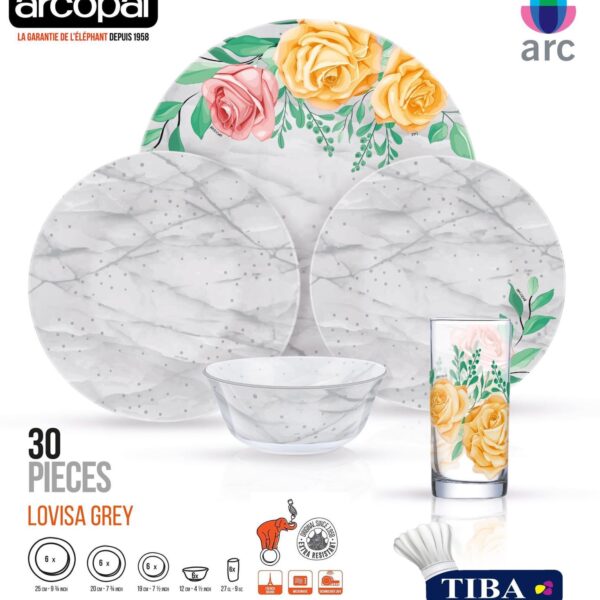 طقم اركوبيركس طيبه 30 قطعه