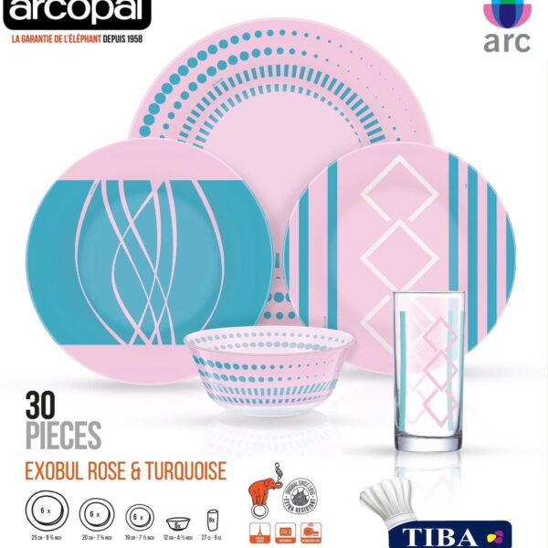 طقم اركوبيركس طيبه  30 قطعه