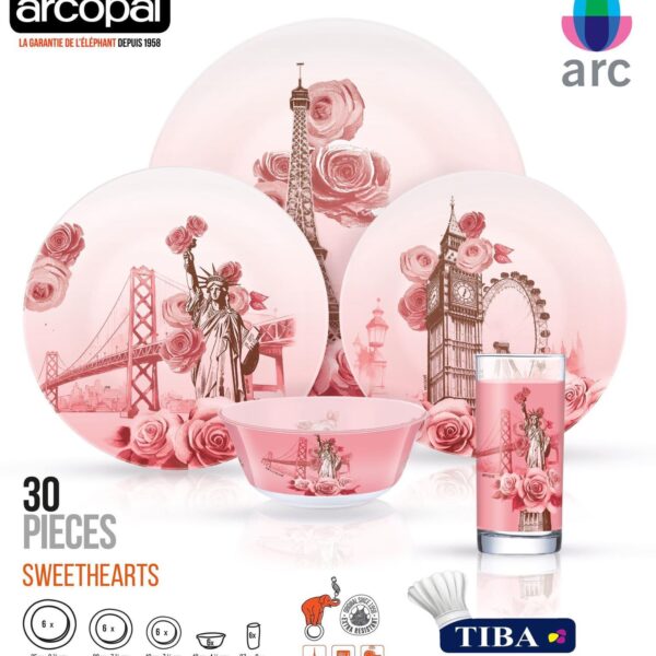 طقم اركوبيركس طيبه 30 قطعه