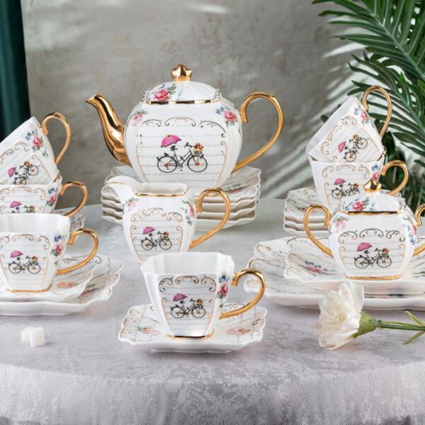 طقم شاي وجاتوه 24 قطعه