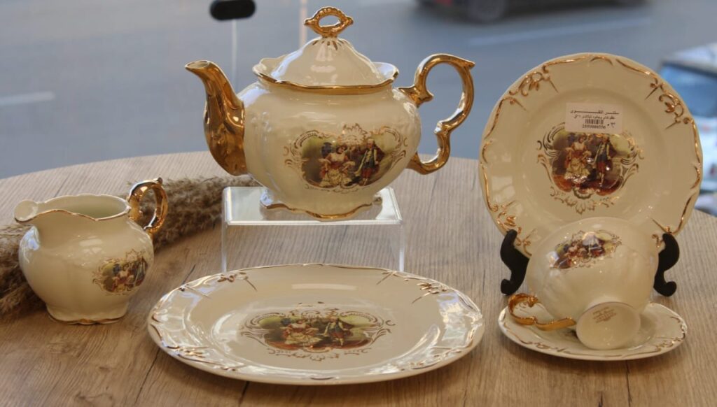 طقم شاي وجاتوه 24 قطعه