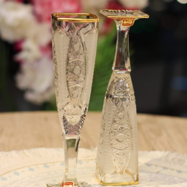 طقم كاسات اريزو حفر 6 قطعه