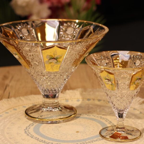 طقم خشاف الكسندر حفر ورد بارز 7 قطع