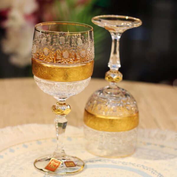 طقم كاسات ميرال حفر 6 قطع