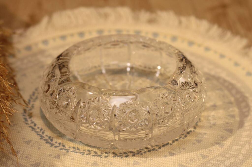 طفايه جلامور حفر كريستال بوهيمي