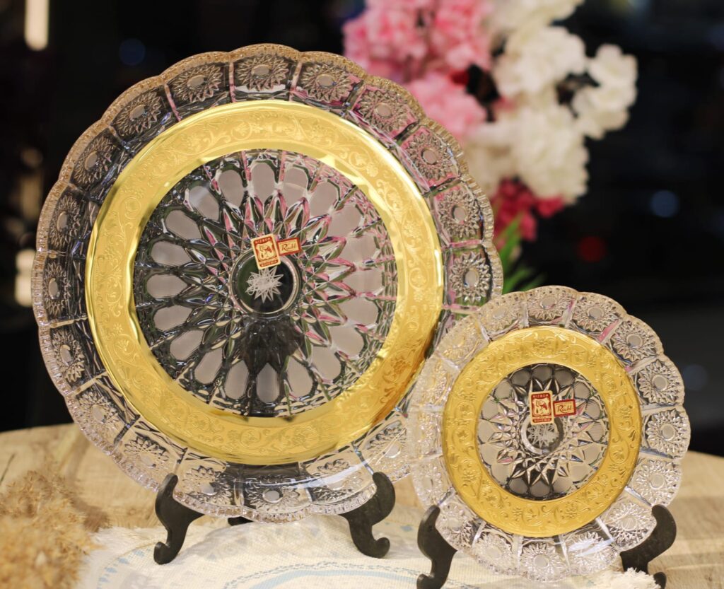 طقم جاتوه حفر 7 قطعه كريستال بوهيمي