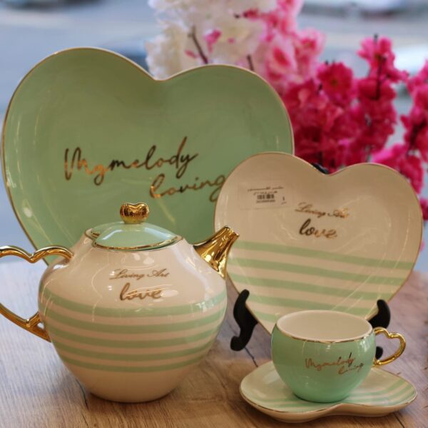 طقم شاي وجاتوه 25 قطعه