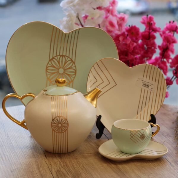 طقم شاي وجاتوه 25 قطعه