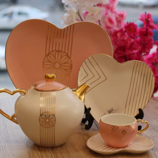 طقم شاي وجاتوه 25 قطعه