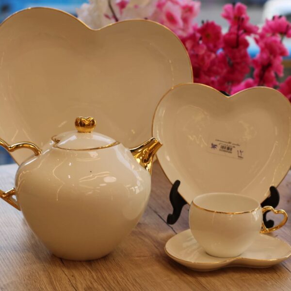 طقم شاي وجاتوه 25 قطعه