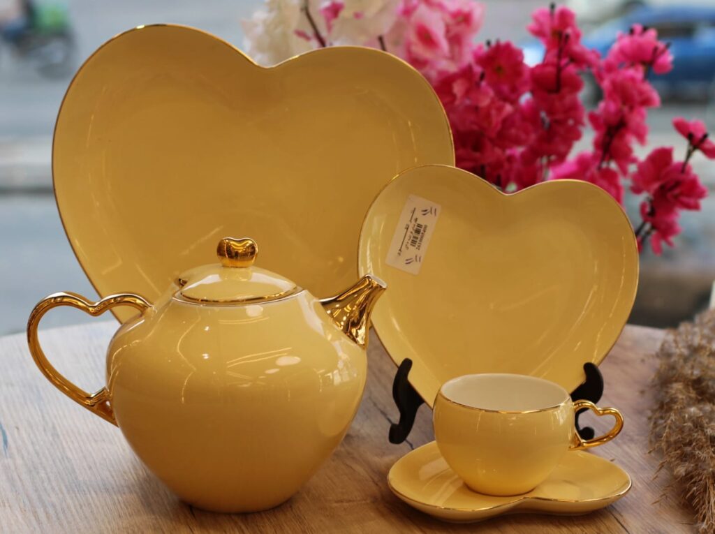 طقم شاي وجاتوه 25 قطعه