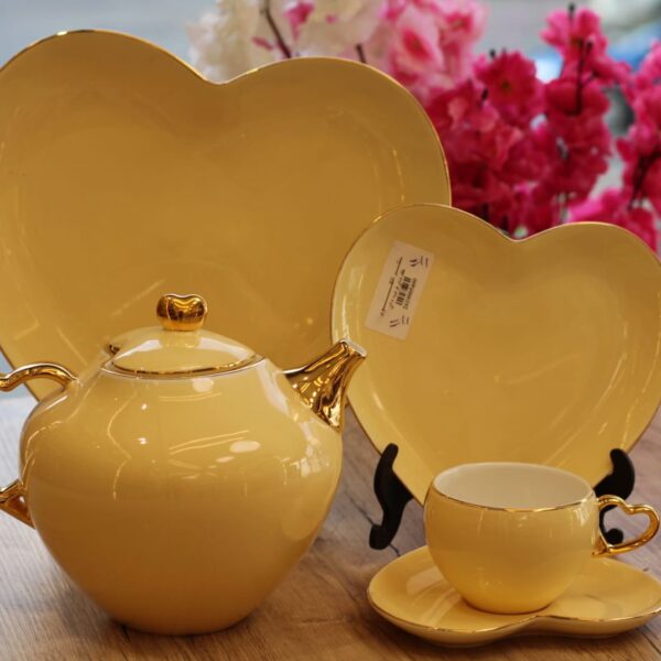 طقم شاي وجاتوه 25 قطعه