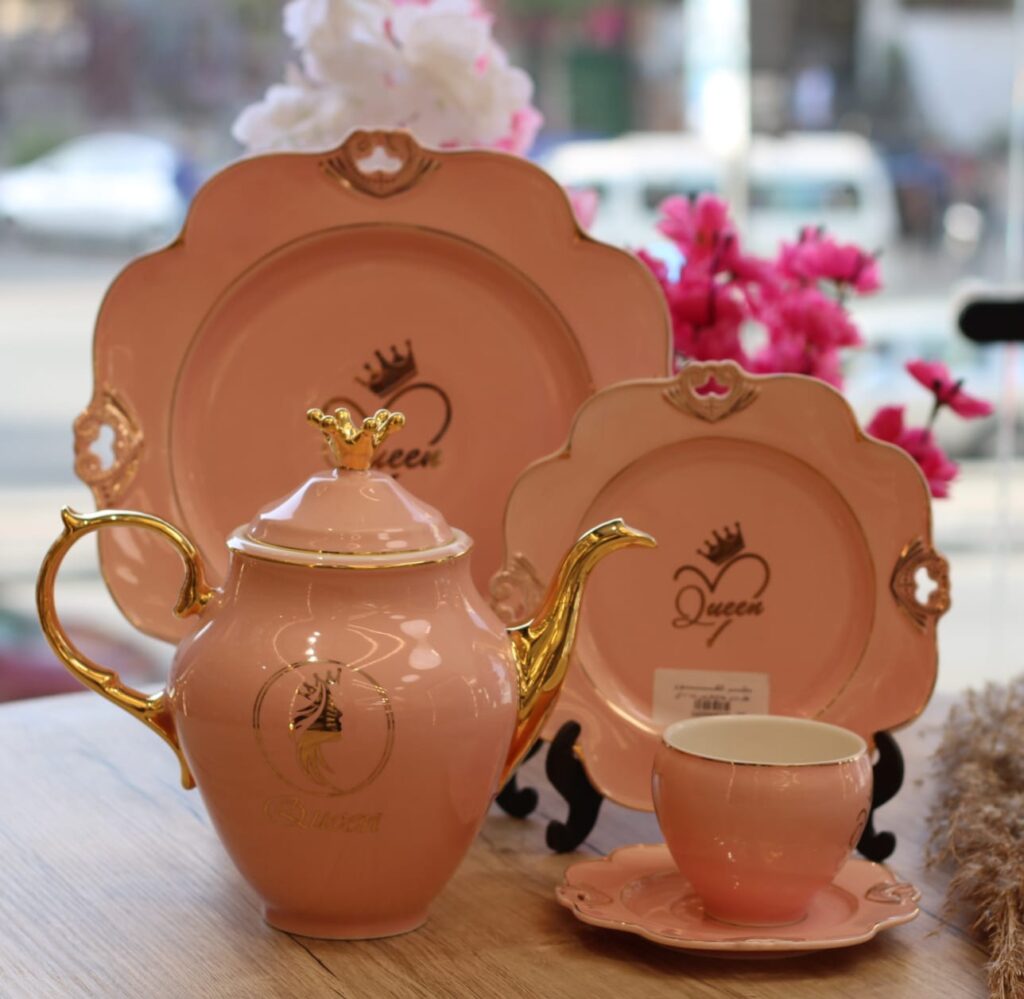 طقم شاي وجاتوه 24 قطعه