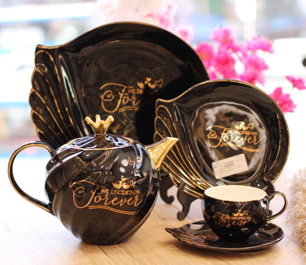 طقم شاي وجاتوه 24 قطعه