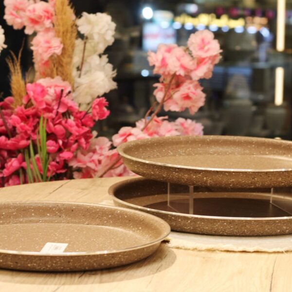 صينيه بيتزا ريد لاين 3 قطعه