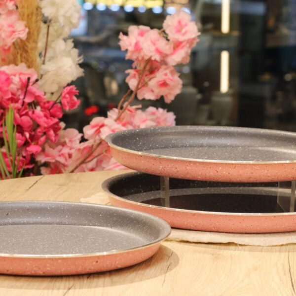 صينيه بيتزا ريد لاين 3 قطعه